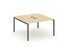 Рабочая станция 2-х сторон. на П-образном каркасе 40 мм 1380x1432x750 Style Project images