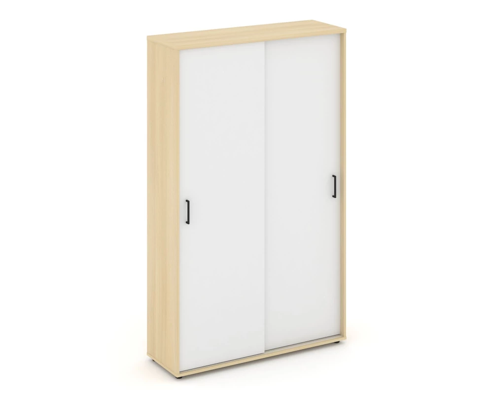 Шкаф-купе комбинир. с полками и выдвижной штангой 1200x400x1982 зад. стенка HDF Style Project