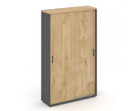 Шкаф-купе комбинир. с полками и выдвижной штангой 1200x400x1982 зад. стенка HDF Style Project images