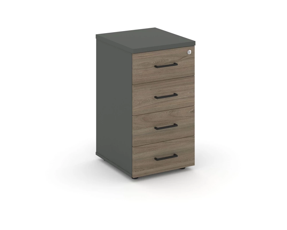 Тумба опорная/приставная с ящиками 416x460x750 Style Project