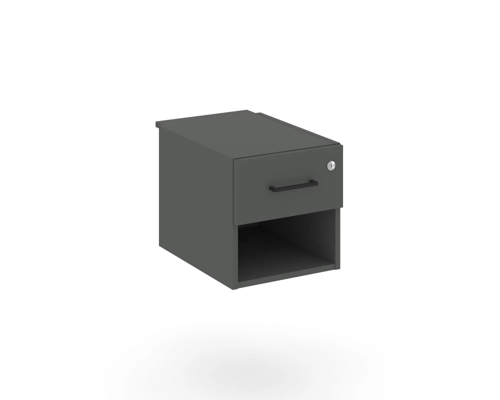 Тумба с 1 открытой нишей и 1 ящ. 343x453x356 Style Project