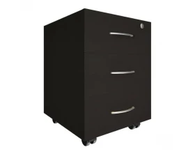 Тумба подкатная 3 ящика с замком Nova S images