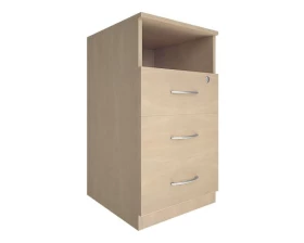 Тумба приставная с замком 412x450x750 Nova S images