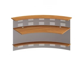 Модуль ресепшен 60 грд изогнутый наружу с экраном Formula images