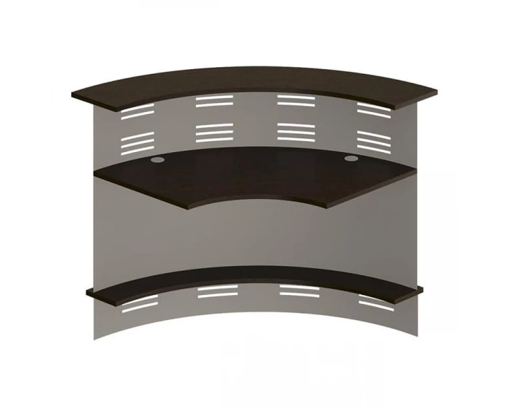 Модуль ресепшен 90 грд изогнутый наружу с экраном Formula