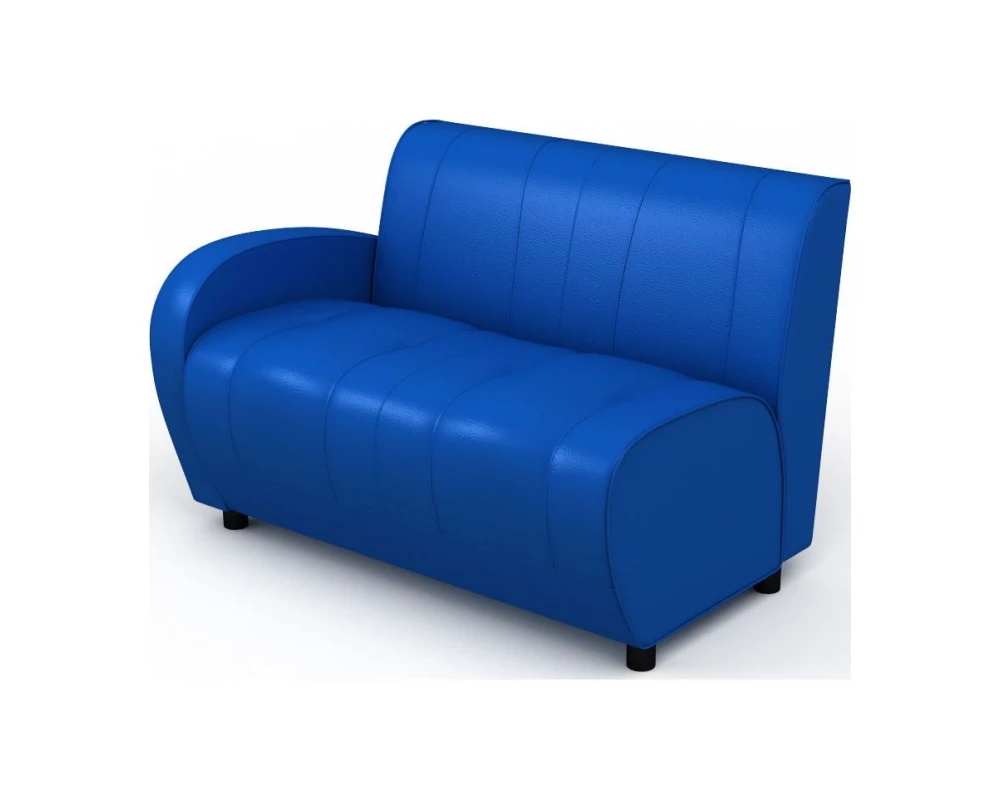 Модуль 2-хмест. с левым подлок-ком Альфа Люкс