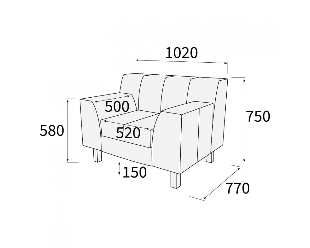 Кресло Лима