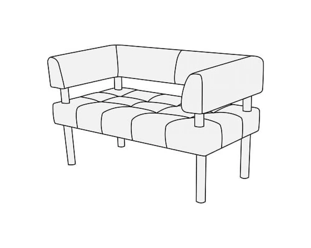 Диван 2-х местный Спринт