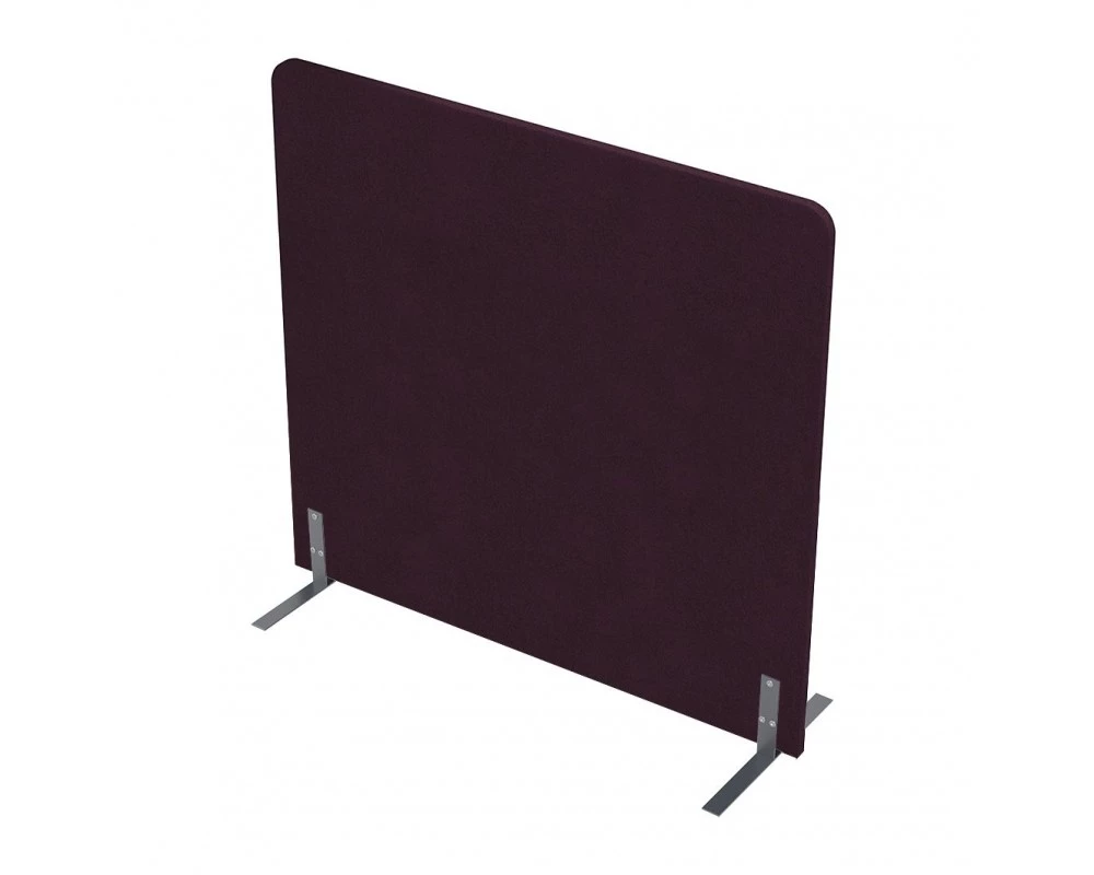 Акустическая мобильная перегородка на стационарных опорах (1200*450*1200) 011.МПО.1212 SOFToffice