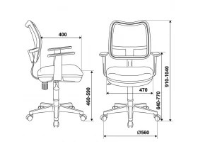 Кресло Бюрократ Ch-797AXSN images