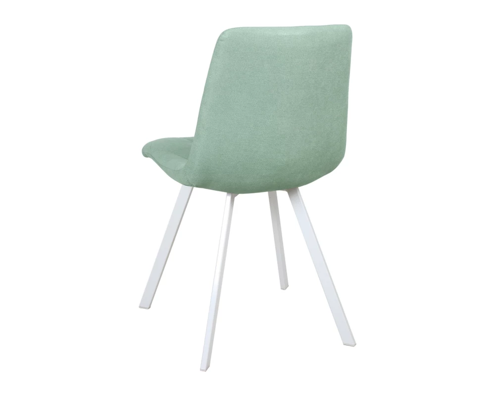 Стул обеденный Рокки ножки прямоугольные белые