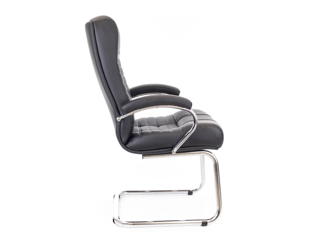 Кресло Everprof Atlant CF Экокожа, Черный