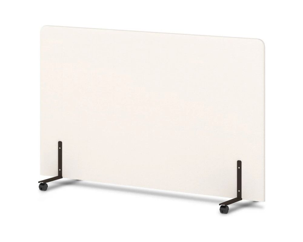 Экран напольный светло-бежевый 1800х30х1350 Lavana Steel