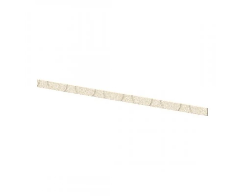 Отбойник для стеновой панели с рустом "Волны" 120х1,2х50 Forest Office Лебединый пух