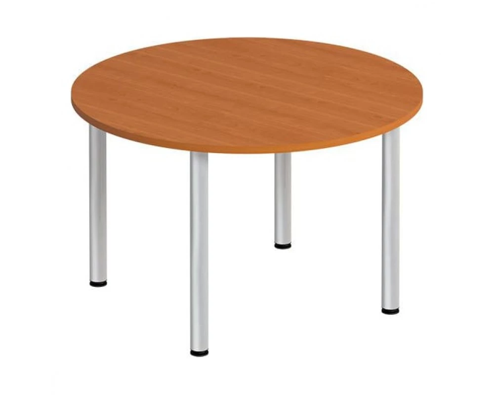 Стол для переговоров круглый на хромированных опорах ФР 189 Formula