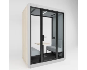 Акустическая кабина LWOP DOUBLE (задняя стенка стекло) images