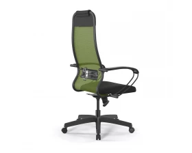 Кресло ErgoLife Set 11/подл.130/осн.Sit 001 Сетка/Ткань, Зеленый/Черный images