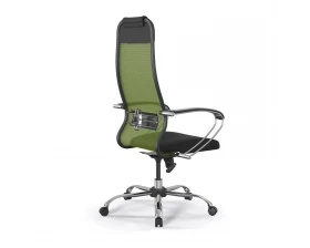 Кресло ErgoLife Set 11/подл.131/осн.Sit 003 Сетка/Ткань, Зеленый/Черный images