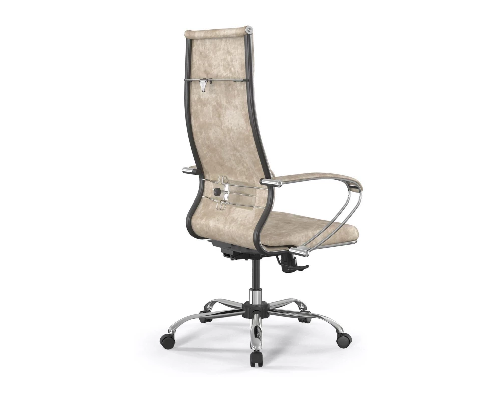 Кресло ErgoLife Set L42 Bravo/подл.118/осн.Synchro 003 Велюр, Бежевый