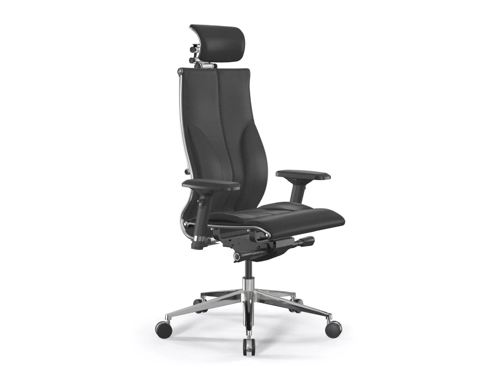 Кресло Samurai B2-10D M26.B32.G25.W25 Экокожа, Черный