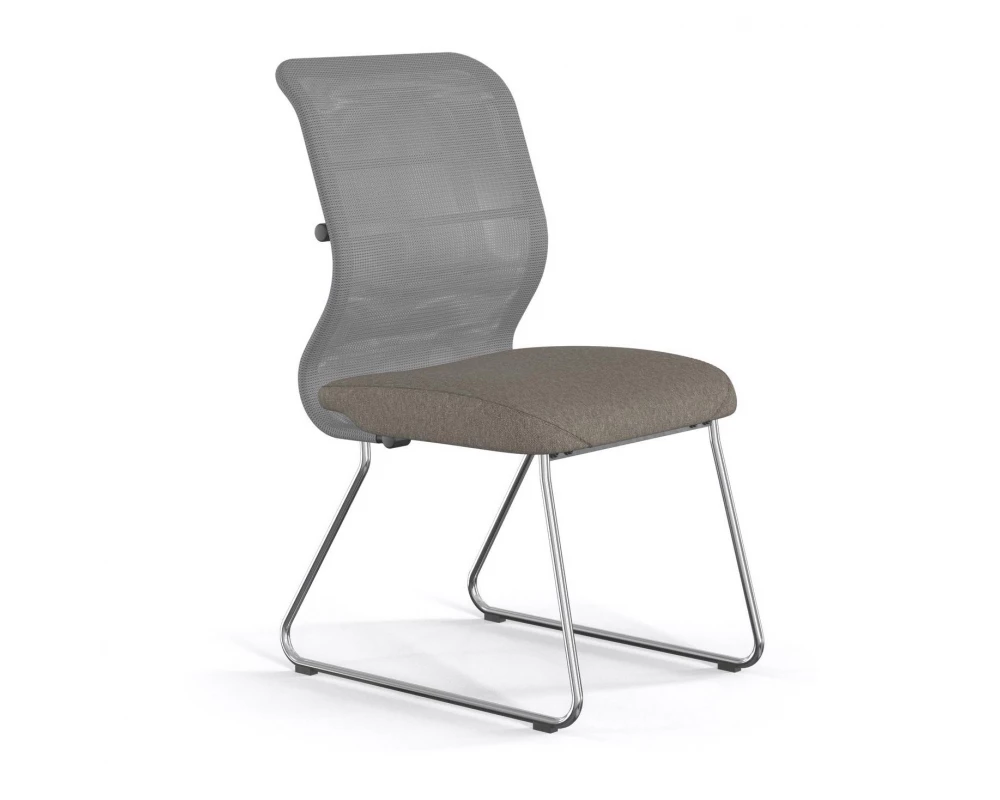 Кресло Sit 8 M4-9 F54 Сетка/Ткань, Серый/Песочный