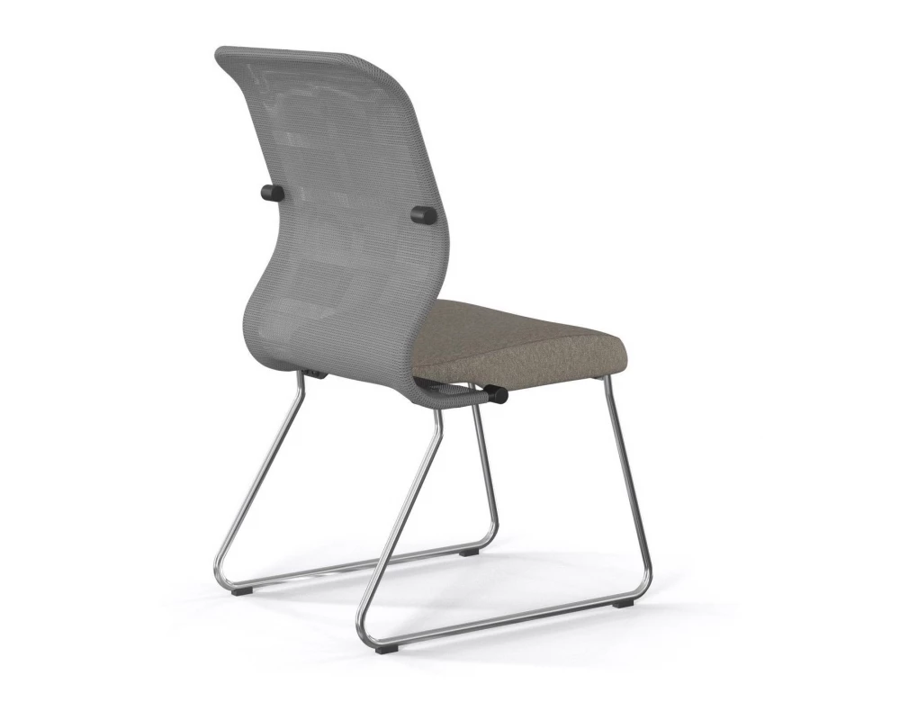 Кресло Sit 8 M4-9 F54 Сетка/Ткань, Серый/Песочный
