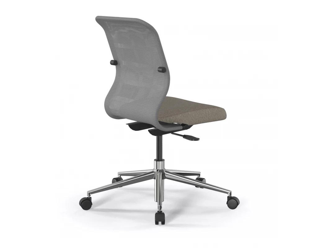 Кресло Sit 8 M4-9 M01.B23.G18.W01 Сетка/Ткань, Серый/Песочный