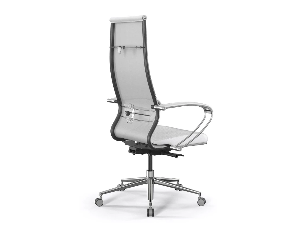 Кресло SynchroSit 10 B1-163K M23.B23.G18.W13 Сетка/Экокожа, Белый