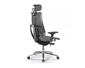 Кресло Y 4DF B2-5D M26.B32.G25.W03 Сетка, Серый/Темно-серый images