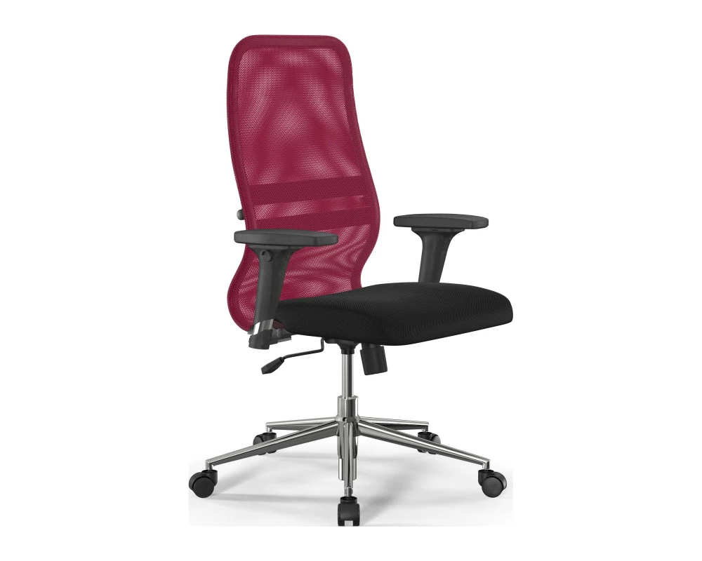 Кресло Sit 8 B2-8D M09.B23.G18.W01 Сетка, Красный/Черный