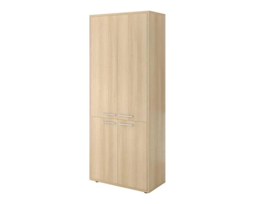 Шкаф высокий закрытый 4 двери 800х400х1980 Дублин