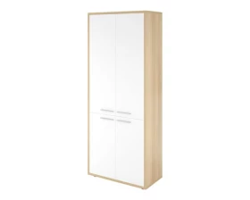 Шкаф высокий закрытый 4 двери 800х400х1980 Дублин images