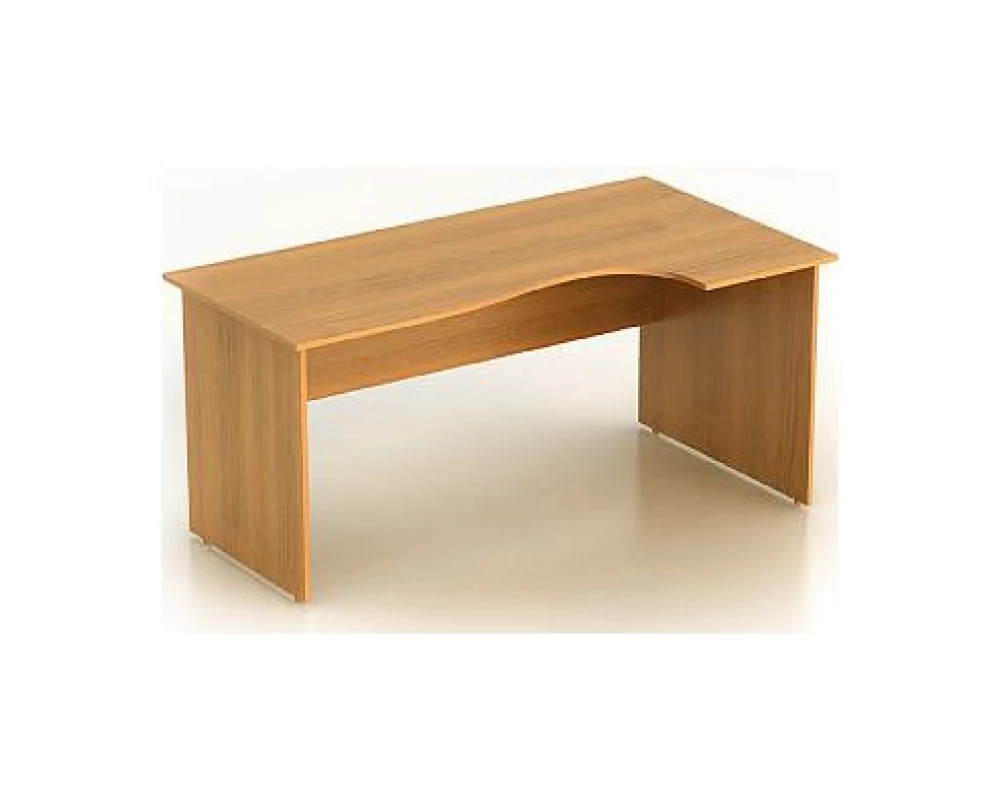 Стол кривол. правый 1602х902(702)х750 СФ14 Фея