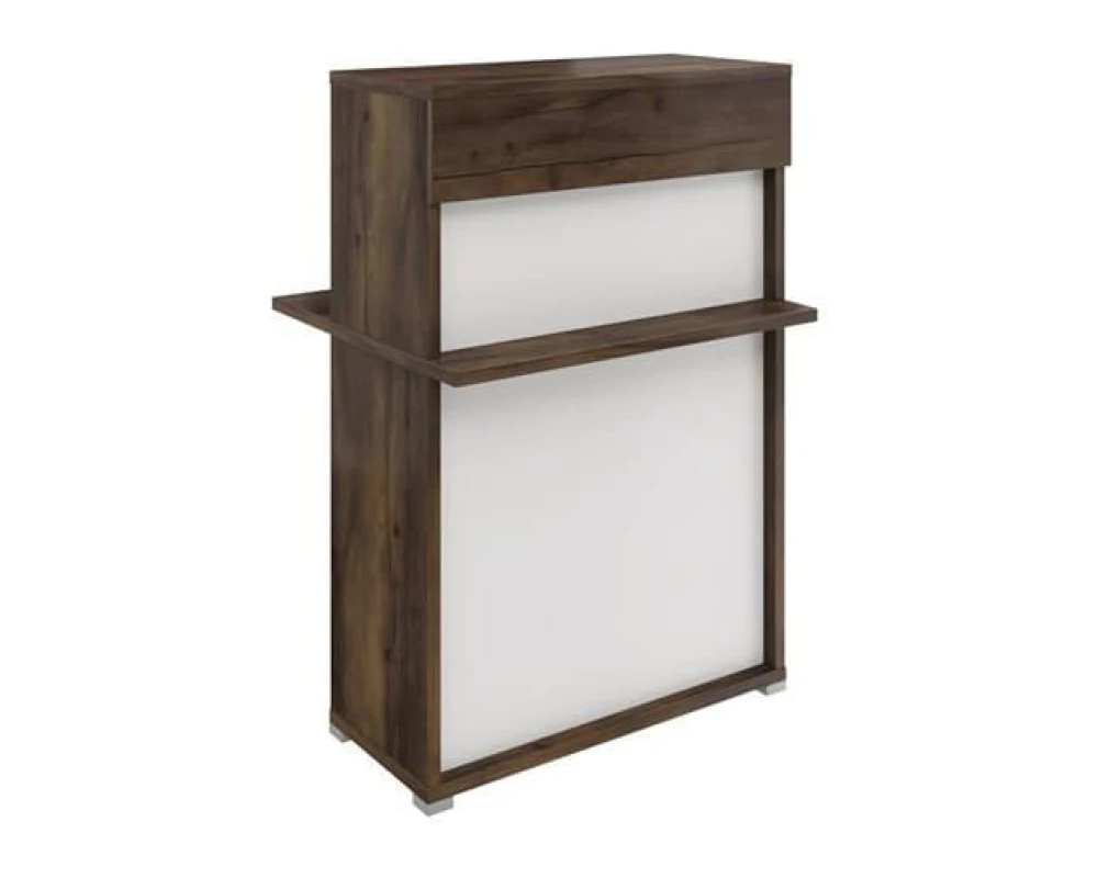 Ресепшн основание столешницей + надстройка 799х680х1200 МТ61 Милано