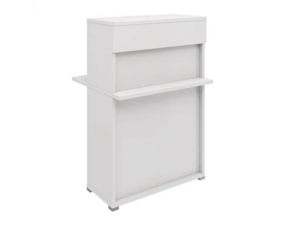 Ресепшн основание столешницей + надстройка 799х680х1200 МТ61 Милано