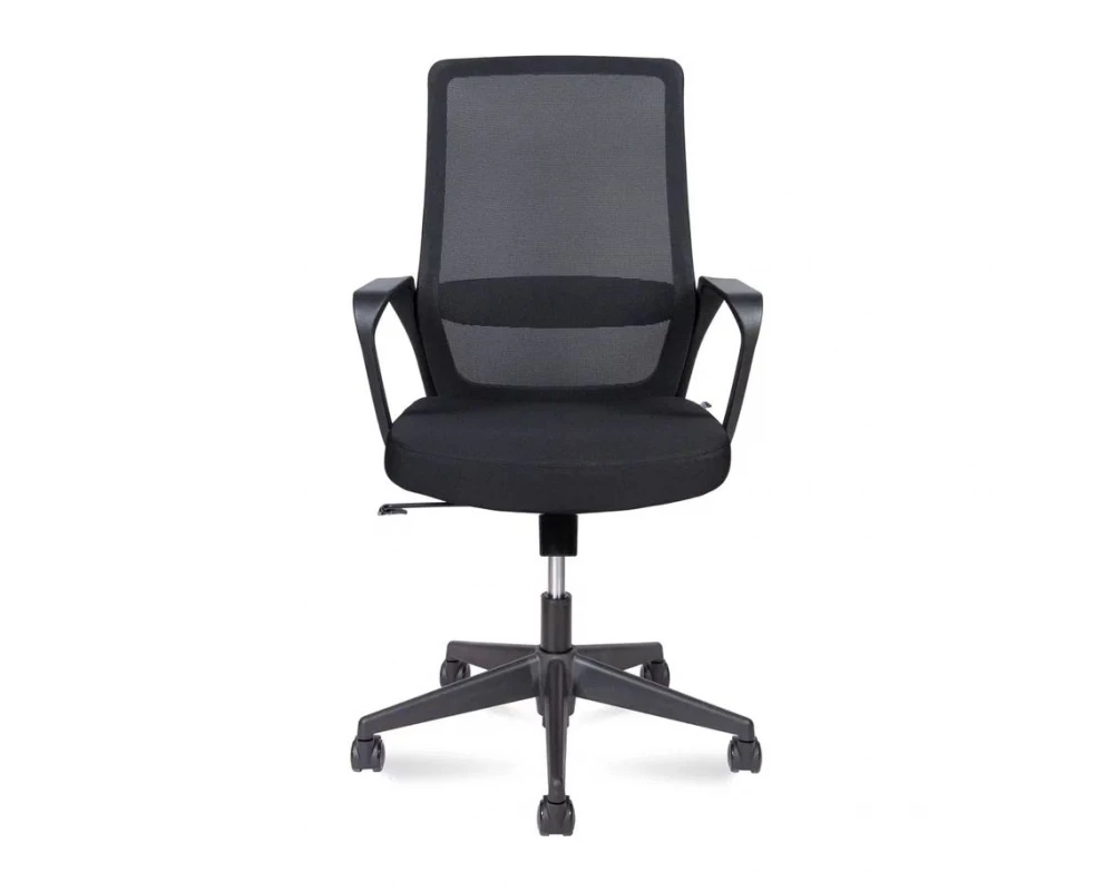 Кресло Norden Pino black LB Сетка/ Ткань, Черный