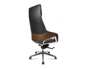 Кресло Norden Шопен Натуральная кожа, Черный images