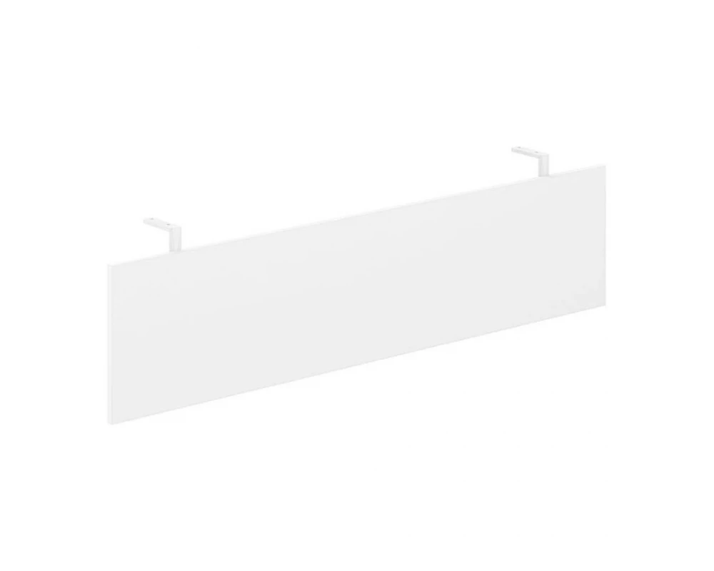 Передняя панель 1510x350x18 мм для стола 1800 на опорной тумбе с комплектом креплений Allegro cabinet Белый/Белый