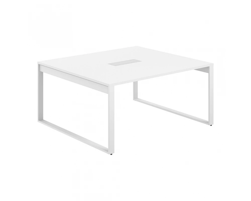 Стол для переговоров 1600х1638х750 Allegro Белый/Белый