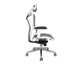 Кресло Norden Hero white Сетка, Серый images