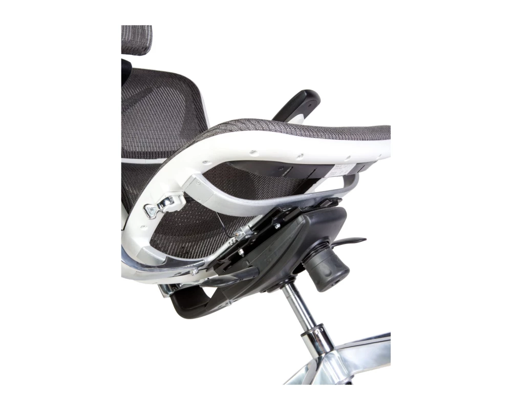 Кресло Norden Hero white Сетка, Серый