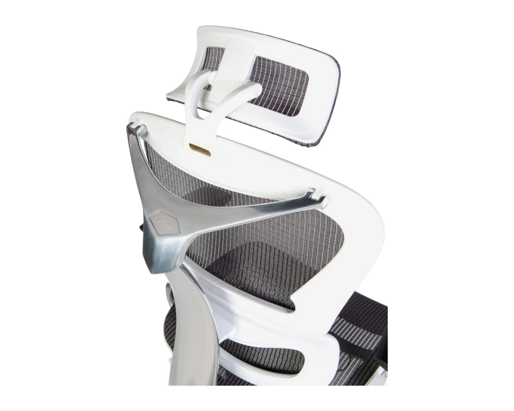 Кресло Norden Hero white Сетка, Серый