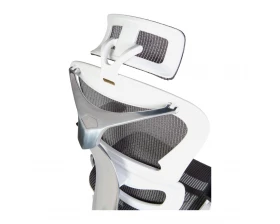 Кресло Norden Hero white Сетка, Серый images