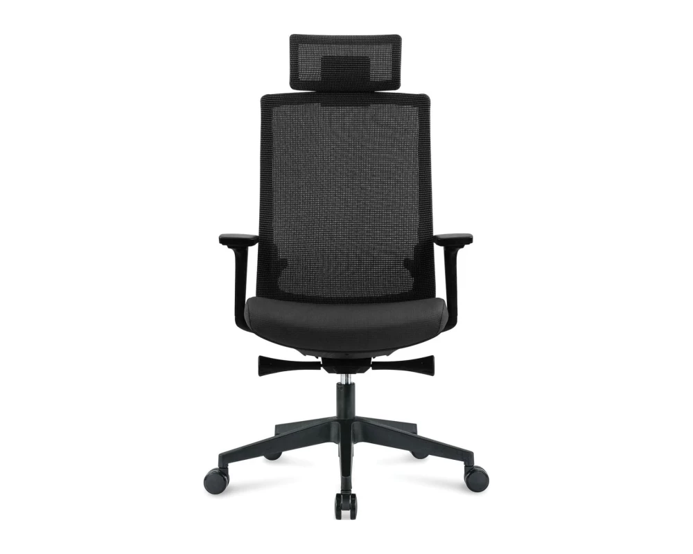 Кресло Norden Ruby black Сетка/Ткань, Черный