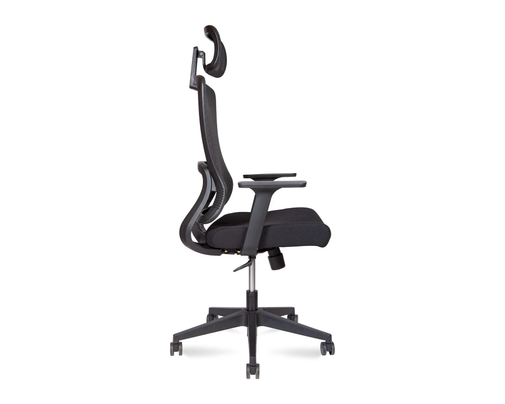 Кресло Norden Light Сетка/Ткань, Черный