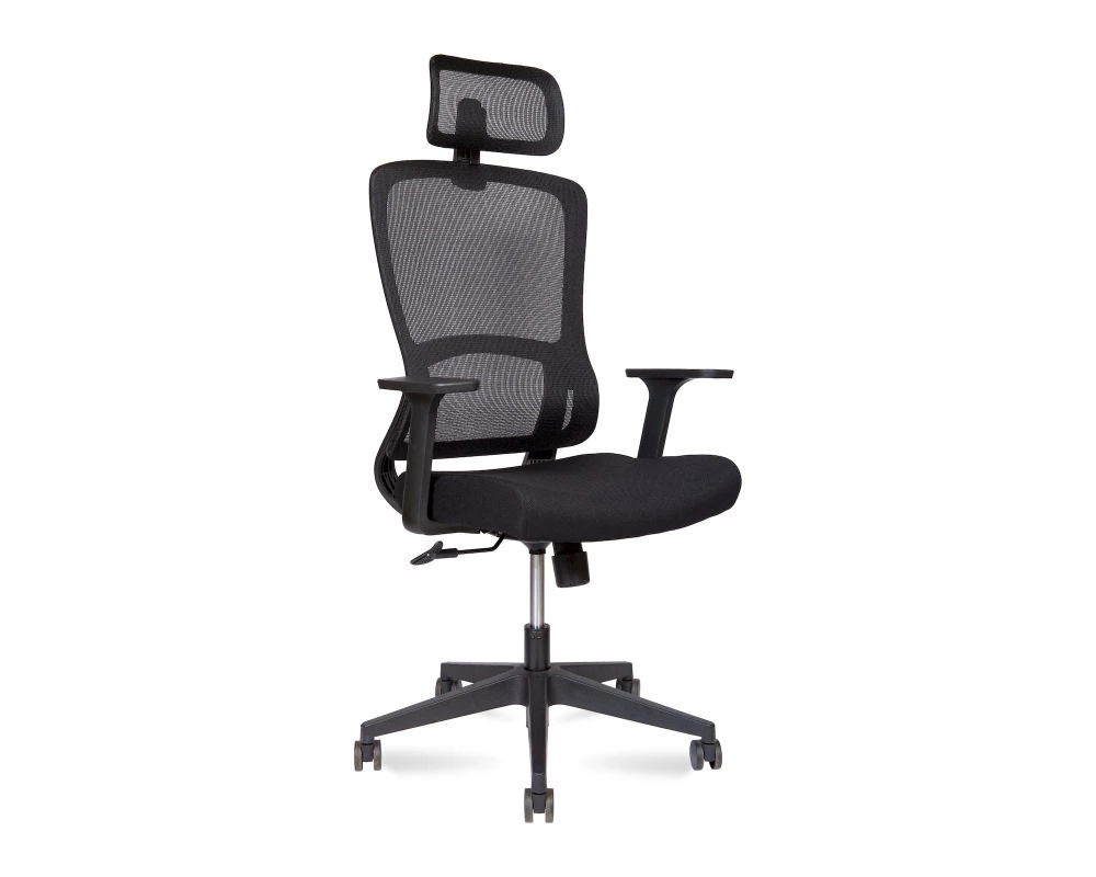 Кресло Norden Light Сетка/Ткань, Черный