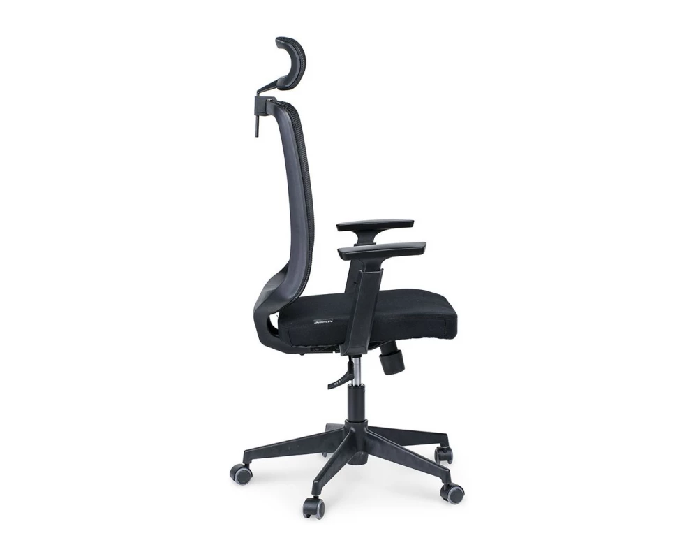 Кресло Norden Лондон офис Сетка/Ткань, Черный