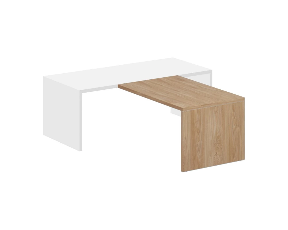 Стол приставной фронтальный (брифинг) Oliver Гикори натуральный