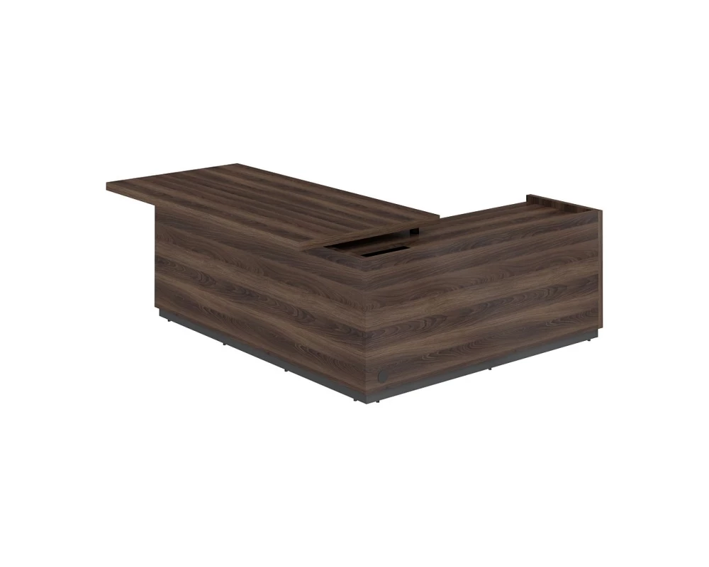 Стол для руководителя, левый 2050х1850х750 мм Reef Дуб адриа