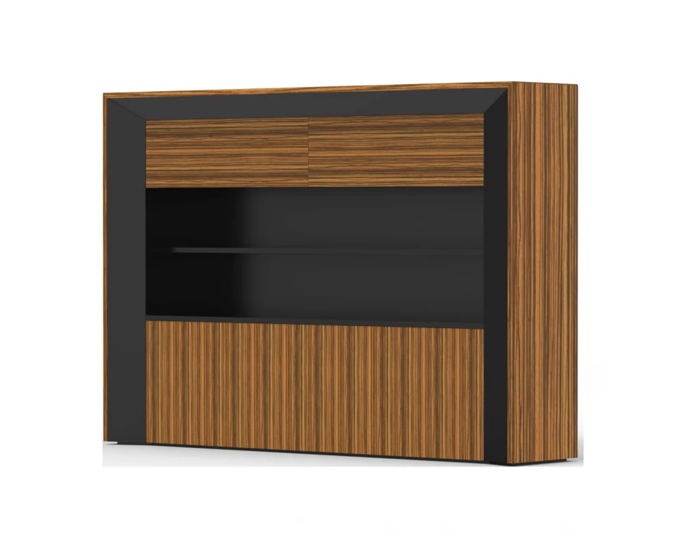 Шкафная группа с автоматической дверью и встроенным светильником 2900x580x2000 Status (Sun)